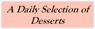Dessert Menu